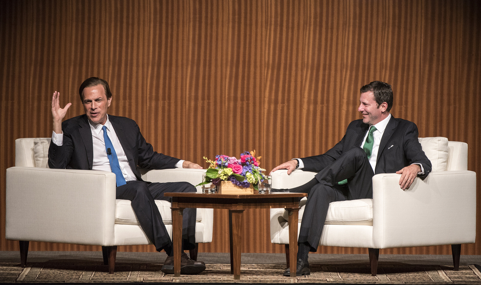 Michael Beschloss in conversation with Mark Updegrove at the LBJ Presidential Library